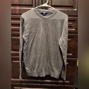George Men's Charcoal gray Crewneck Sweater SMALL
